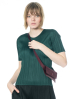 PLEATS PLEASE ISSEY MIYAKE, bag PLEATS BODY BAG in bordeaux