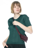 PLEATS PLEASE ISSEY MIYAKE, bag PLEATS BODY BAG in bordeaux