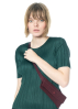 PLEATS PLEASE ISSEY MIYAKE, bag PLEATS BODY BAG in bordeaux
