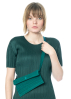 PLEATS PLEASE ISSEY MIYAKE, bag PLEATS BODY BAG in Green