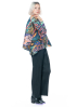 PLEATS PLEASE ISSEY MIYAKE, Bluse mit aufwendigem Schnitt SNOWRUNNER DARK