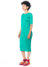 PLEATS PLEASE ISSEY MIYAKE, komfortables Kleid MAY in Grün