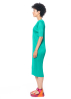 PLEATS PLEASE ISSEY MIYAKE, komfortables Kleid MAY in Grün