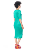 PLEATS PLEASE ISSEY MIYAKE, komfortables Kleid MAY in Grün