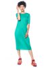 PLEATS PLEASE ISSEY MIYAKE, komfortables Kleid MAY in Grün