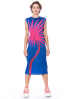PLEATS PLEASE ISSEY MIYAKE, extraordinary dress ICE DESERT