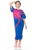 PLEATS PLEASE ISSEY MIYAKE, kimono-style dress ICE DESERT