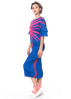 PLEATS PLEASE ISSEY MIYAKE, kimono-style dress ICE DESERT