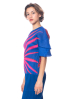 PLEATS PLEASE ISSEY MIYAKE, Shirt mit mittellangen Ärmeln ICE DESERT