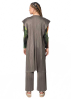 PLEATS PLEASE ISSEY MIYAKE, waist coat MARCH in khaki