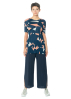 PLEATS PLEASE ISSEY MIYAKE, klassische Hose JUNE mit Seitenschlitzen am Saum