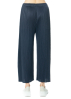 PLEATS PLEASE ISSEY MIYAKE, klassische Hose JUNE mit Seitenschlitzen am Saum