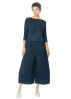 PLEATS PLEASE ISSEY MIYAKE, wide bloomers SHEER BOUNCE