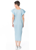 PLEATS PLEASE ISSEY MIYAKE, Midi-Kleid MARCH pale blue