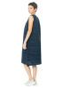 PLEATS PLEASE ISSEY MIYAKE, weites Kleid SHEER BOUNCE