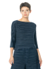 PLEATS PLEASE ISSEY MIYAKE, kastiges Shirt SHEER BOUNCE