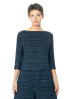 PLEATS PLEASE ISSEY MIYAKE, kastiges Shirt SHEER BOUNCE