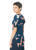 PLEATS PLEASE ISSEY MIYAKE, Tunika mit dezentem Muster LUCID