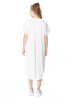 PLEATS PLEASE ISSEY MIYAKE, lässiges Kleid A-POC FORM Off White