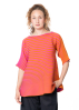 PLEATS PLEASE ISSEY MIYAKE T-Shirt BOUNCE KNIT pink