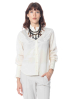 YAEL NADIV, double-strand buffalo horn choker SANDRA