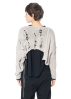 studiob3, cropped openwork jumper Shina