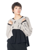 studiob3, cropped openwork jumper Shina