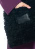 annette görtz, reversible scarf Sito from lamb leather