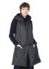 studiob3, padded vest SKIA with longer front and hood