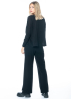 annette görtz, elegant straight cut pants Telly with flare