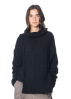 studiob3, oversize chunky sweater TIMOTHE with turtleneck