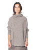 studiob3, oversize chunky sweater TIMOTHE with turtleneck