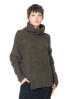 studiob3, oversize chunky sweater TIMOTHE with turtleneck