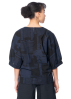 annette görtz, boxy cotton top UMA in abstract print design