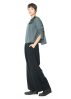 HINDAHL & SKUDELNY, ruffled long-sleeved shirt 224B11