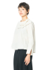 HINDAHL & SKUDELNY, ruffled long-sleeved shirt 224B11