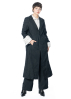 KATHARINA HOVMAN, elegant pinstripe coat 245632