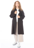 annette görtz, long and elegant organic wool coat Vivie 