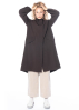 annette görtz, long and elegant organic wool coat Vivie 