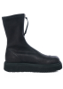 PURO, stretch calfskin boots ZIP POINT 