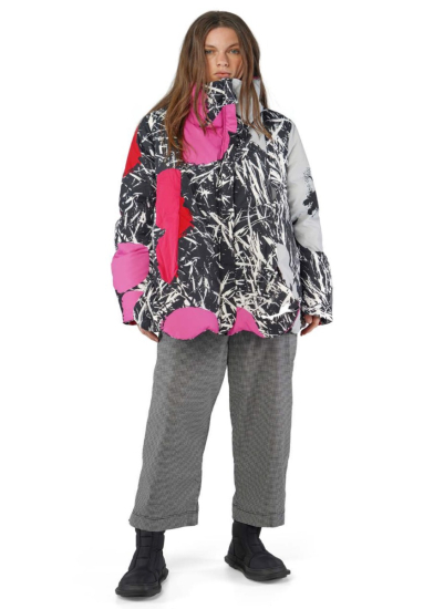 RUNDHOLZ  BLACK  LABEL, Daunenjacke mit Print 2253211104