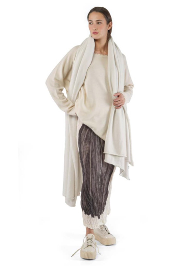 RUNDHOLZ, printed maxi skirt in crinkle look 2251470302