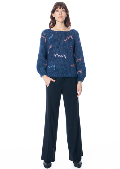 Atelier Basile, sweater PAULETTE Navy Blue