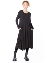 RUNDHOLZ, Kleid mit fließendem Schnitt 2251700905 - NOBANANAS - Bild 9