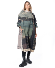 RUNDHOLZ DIP, kreatives Kleid mit Postkartenmotiv 2252110911 - NOBANANAS - Bild 1