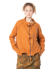 RUNDHOLZ DIP, Strickjacke aus gekochter Wolle 2252767102 - NOBANANAS - Bild 5