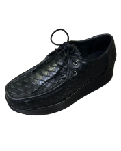 stephane kélian, woven platform moccasin LOW WALABEE CAP - NOBANANAS - Image 1