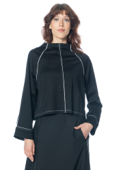 annette görtz, flared long-sleeve shirt LANIA - Nobananas - Image 1