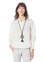 YAEL NADIV, necklace ADA with horn pendant