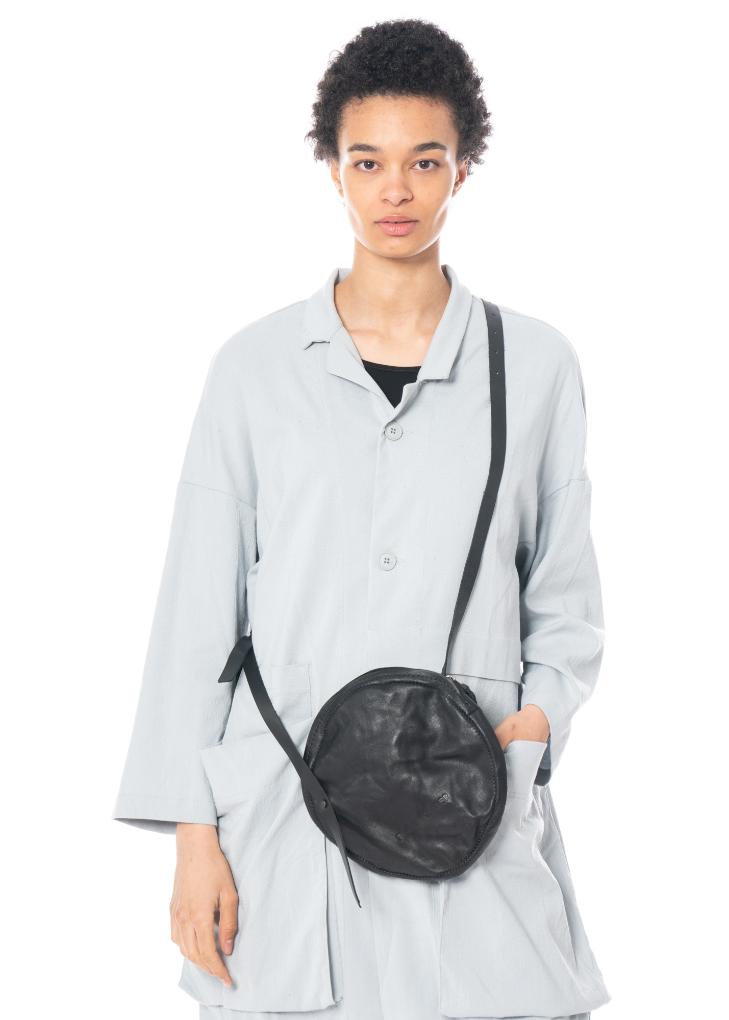 PAL OFFNER, Innovative Leather Bag with Circle Shape| NOBANANAS